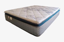 Load image into Gallery viewer, Bamboo Navy Blue Pillow Top Mattress